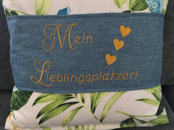 Polster „Mein Lieblingsplatzerl“
