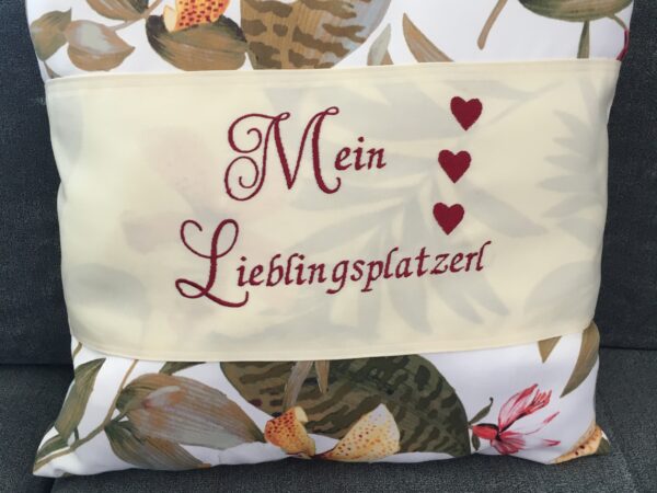 Polster „Mein Lieblingsplatzerl“