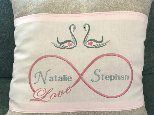 Polster „Natalie & Stephan“