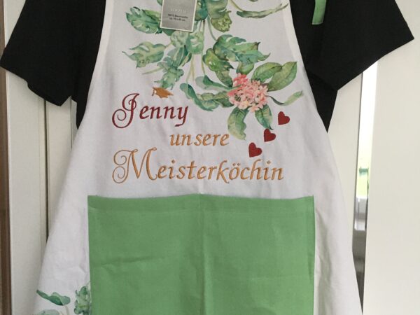 Schürze „Meisterköchin“