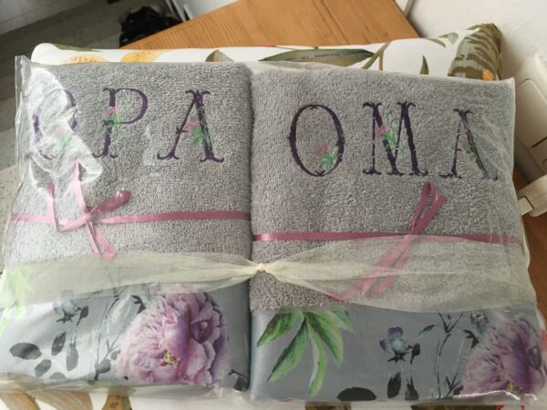 Handtuch-Set „Opa & Oma“
