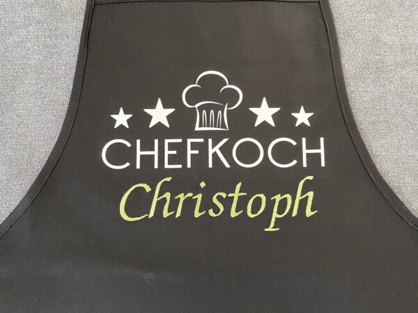 Schürze „Chefkoch Christoph“
