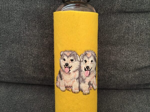 Trinkflasche „Zwei Häschen“