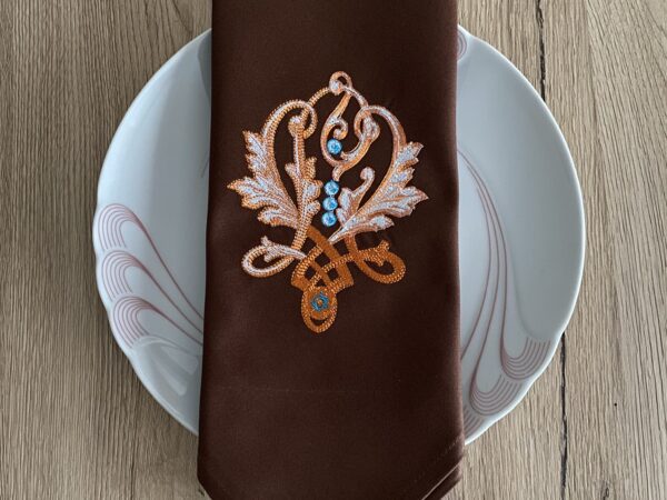 Serviette „Barockranke“