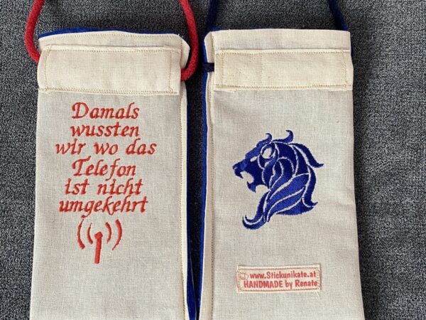 Tasche „Damals wussten wir, wo das Telefon ist“