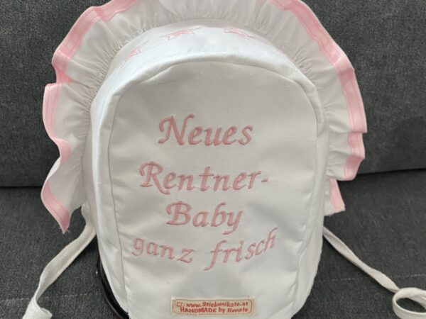Deko „Neues Rentner-Baby“