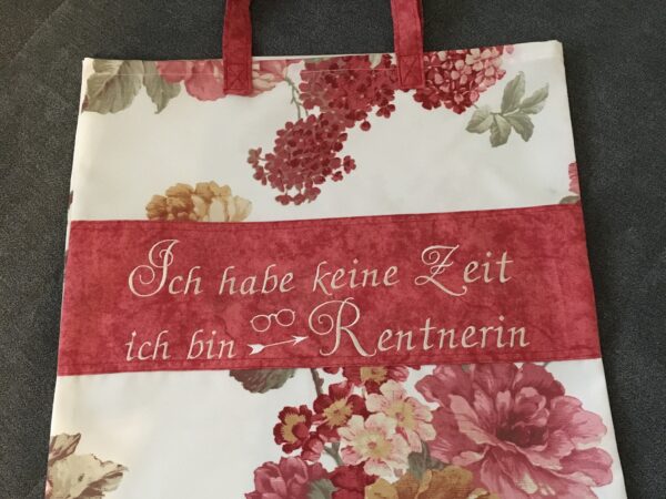 Tasche „Ich bin Rentnerin“