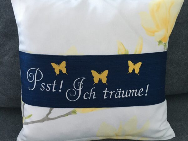 Polster „Psst! Ich träume!“