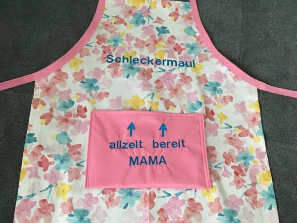 Schürze „Allzeit bereit, Mama“