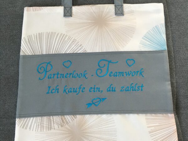 Tasche „Ich kaufe ein, du zahlst“