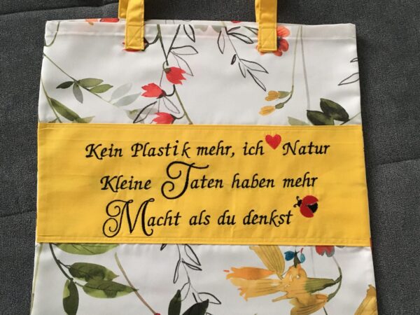 Tasche „Kein Plastik mehr“
