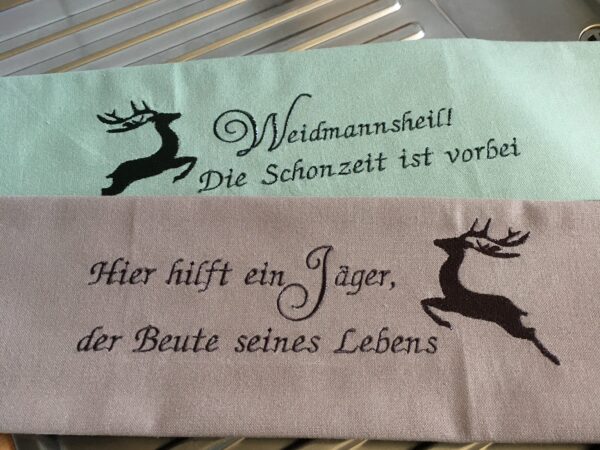 Handtuch „Weidmannsheil“
