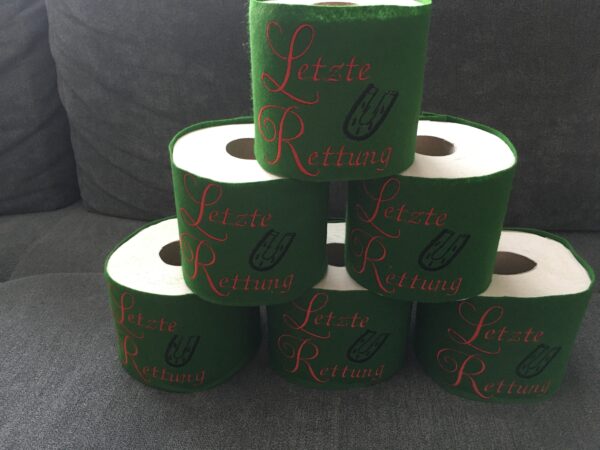 Klopapier „Letzte Rettung“