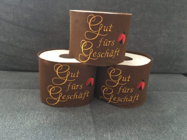 Klopapier „Gut fürs Geschäft“