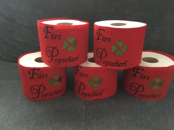 Klopapier „Fürs Popscherl“