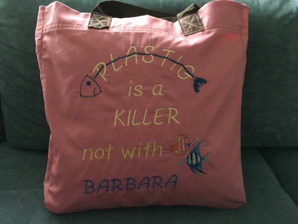 Tasche „Plastic is a Killer“