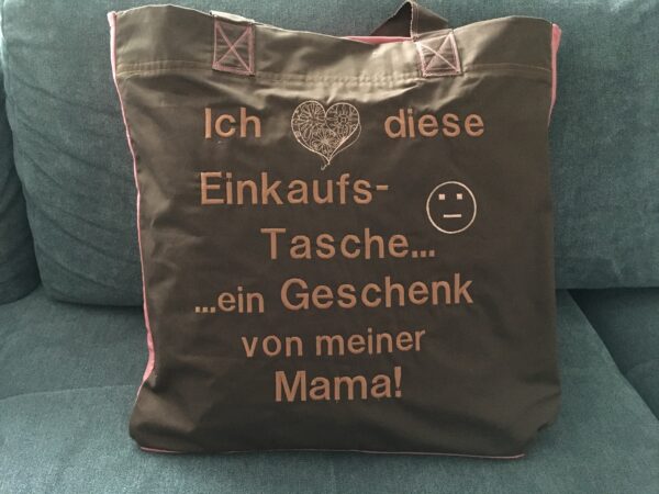 Tasche „Geschenk von meiner Mama“