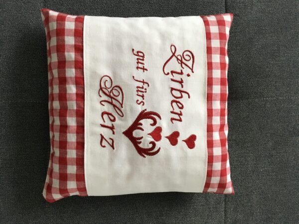 Polster „Zirben gut fürs Herz“