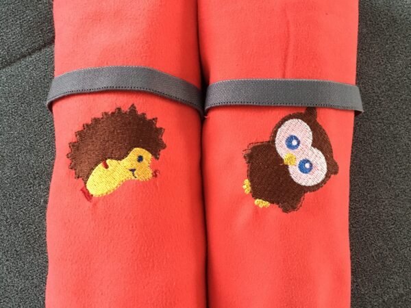 Kuscheldecke „Eule & Igel“