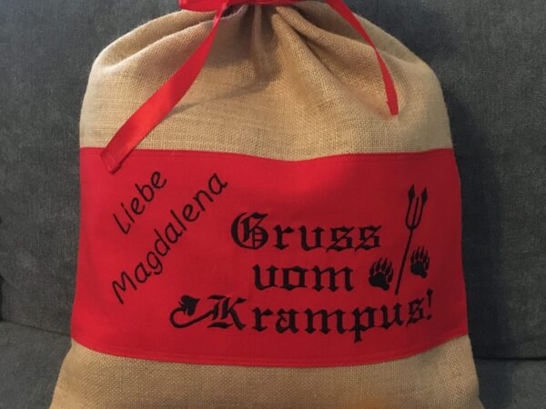 Deko „Gruß vom Krampus“ (Magdalena)