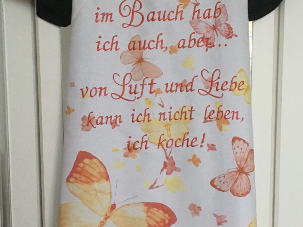 Schürze „Schmetterlinge im Bauch“
