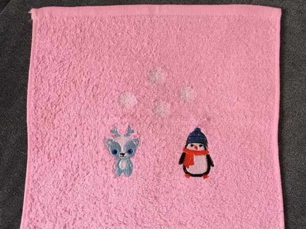 Handtuch „Pinguin & Eule“
