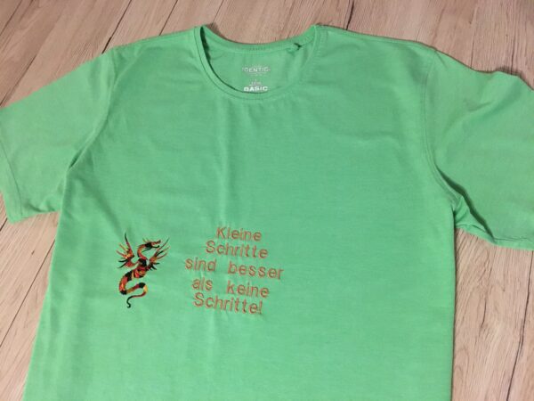 T-Shirt „Kleine Schritte“