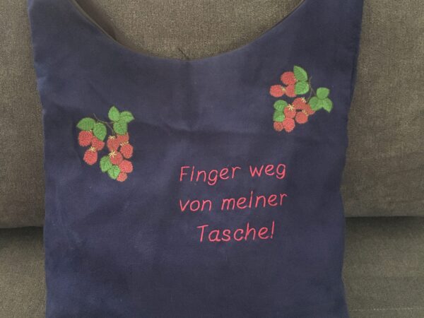 Tasche „Finger weg von meiner Tasche!“