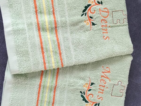 Handtuch-Set „Deins & Meins“