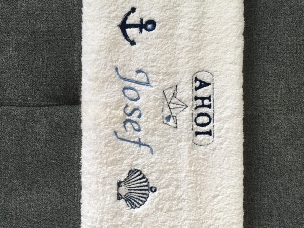 Handtuch „Ahoi Josef“