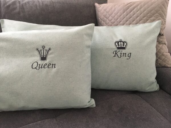 Polster-Set „King & Queen“