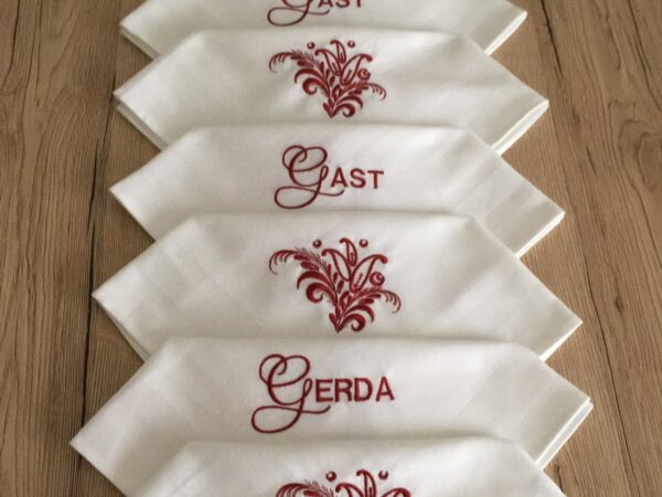 Serviette „Gast & Gerda“