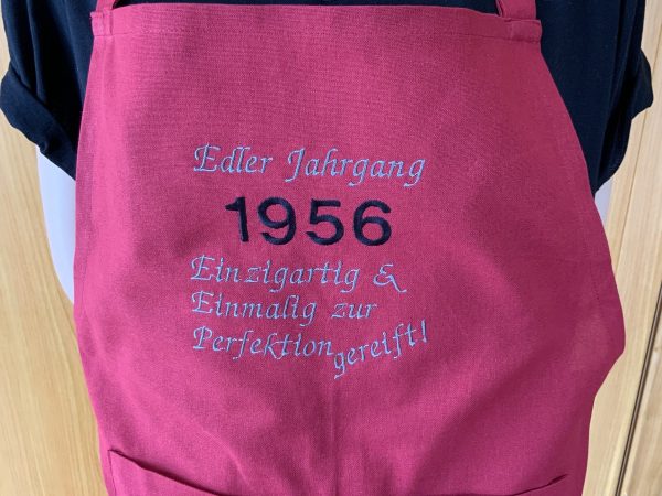 Schürze Edler Jahrgang 1956