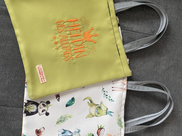 Tasche „Heldin des Alltags“